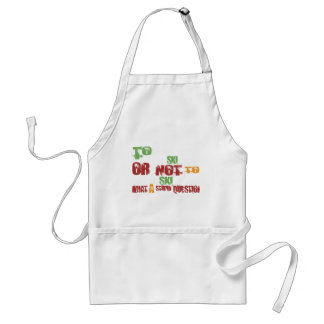 To Ski Standard Apron