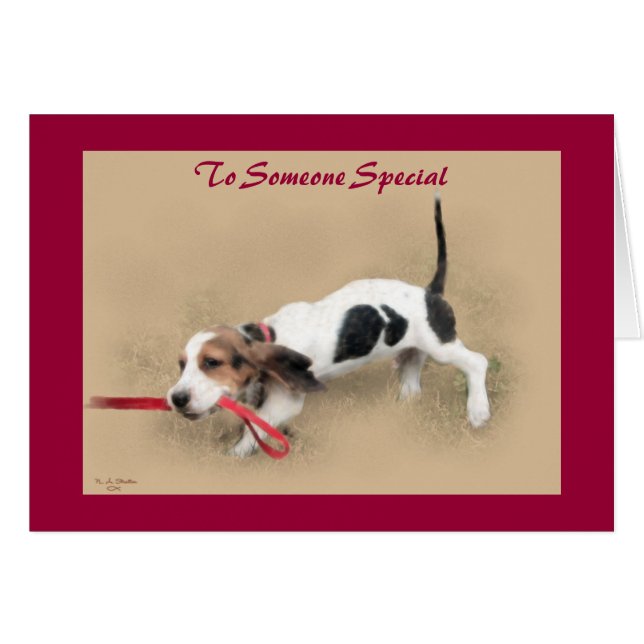 To Someone Special!...Card. (Front Horizontal)