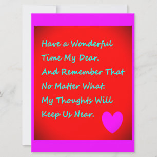 To someone special with words to tell them that