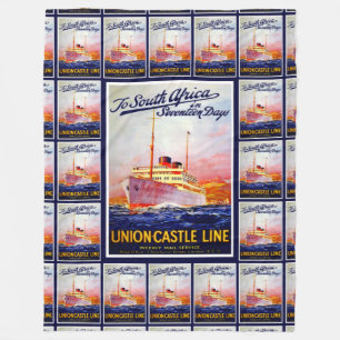To South Africa in 17 Days Fleece Blanket