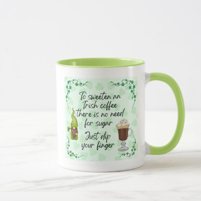 To Sweeten an Irish Coffee. Mug (Right)