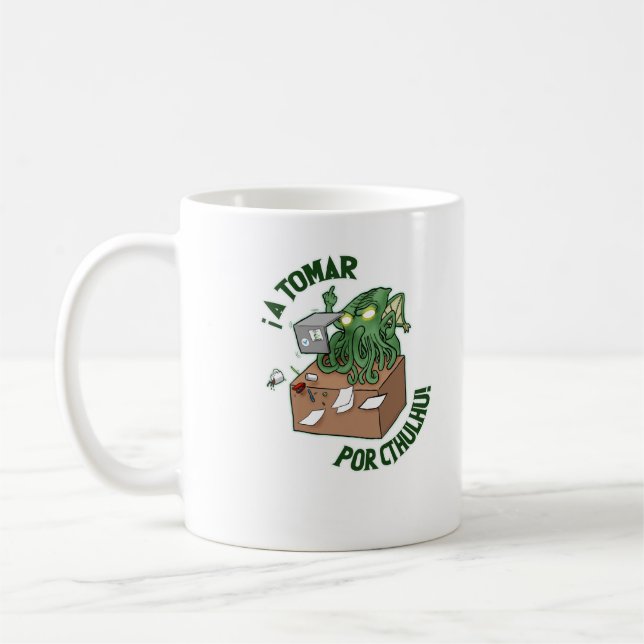 To take for Cthulhu! Coffee Mug (Left)