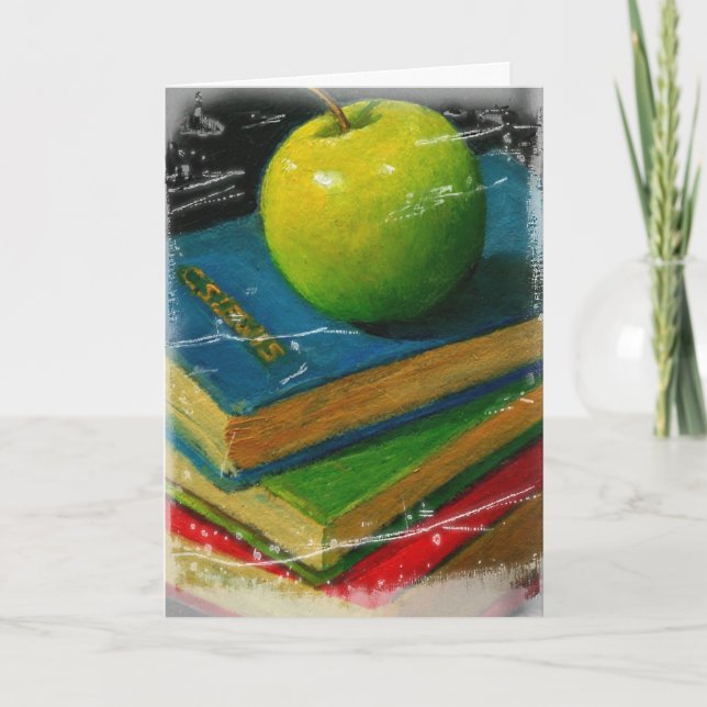 TO TEACHER WITH THANKS CARD (Front)