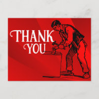 To thank for a carpenter.
