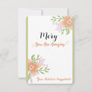 to thank someone you card