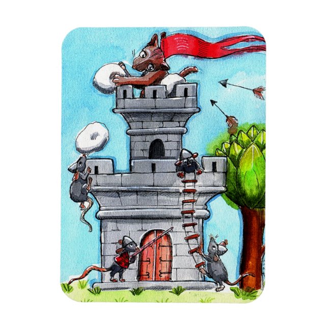 to the assault! magnet (Vertical)