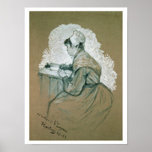 'To the author of St. Lazare, 1886-89', possible s Poster