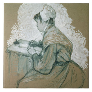'To the author of St. Lazare, 1886-89', possible s Tile
