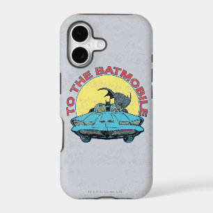To The Batmobile - Distressed Icon