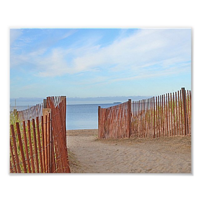 To The Beach Photo Print (Front)