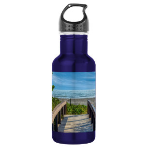 To The Beach Stainless Steel Water Bottle