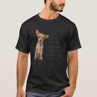 To The Best Chihuahua Dog Dad Happy Father's Day T-Shirt