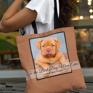To the Best Dog Ever Mother’s Day Photo Tote Bag