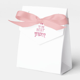 To the best Mum - Tent Favour Box
