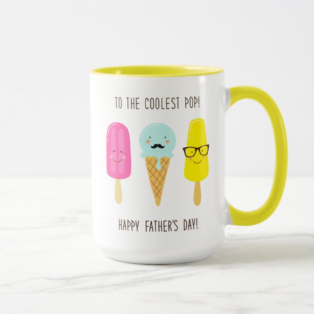 To The Coolest Pop - Father's Day Mug (Right)