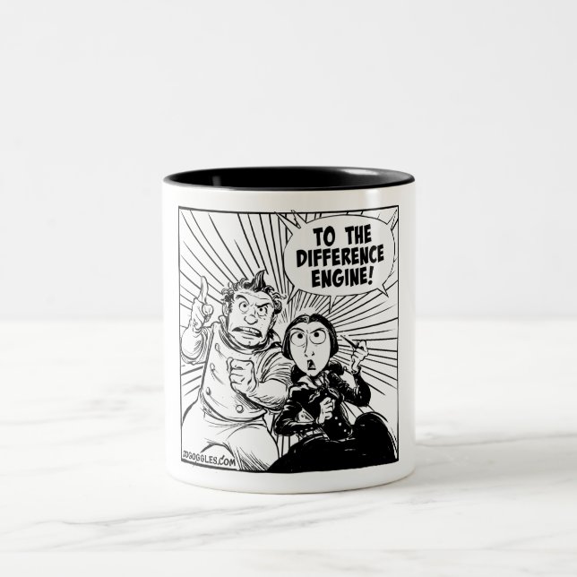 To The Difference Engine Mug (Center)