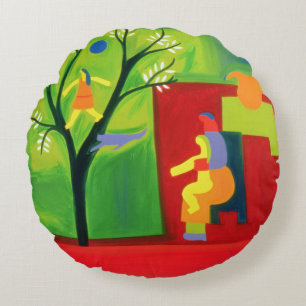 To the Girl who was Born in 1997 1997 Round Cushion