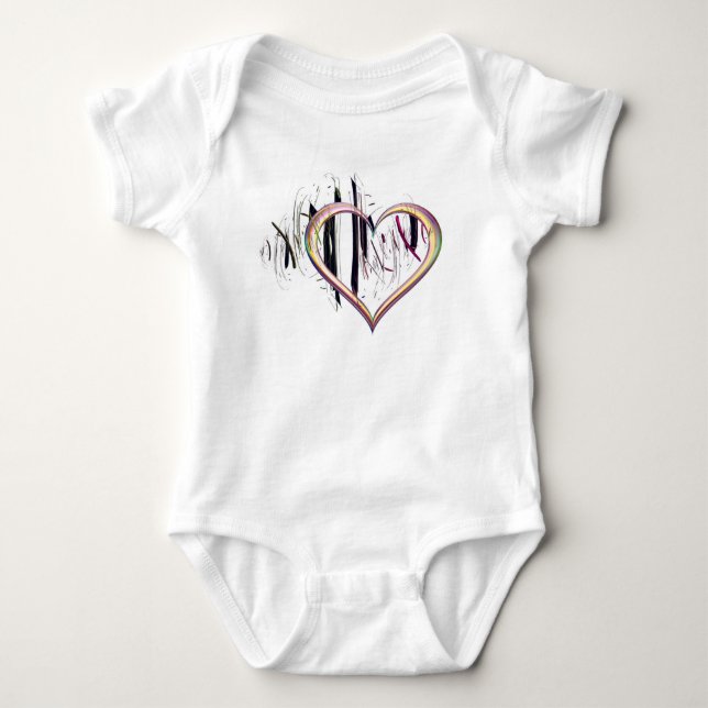 To the Heart Be True Baby Bodysuit (Front)