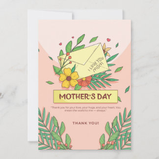To the Heart of a Mother - Beautiful Mother's Day  Holiday Card