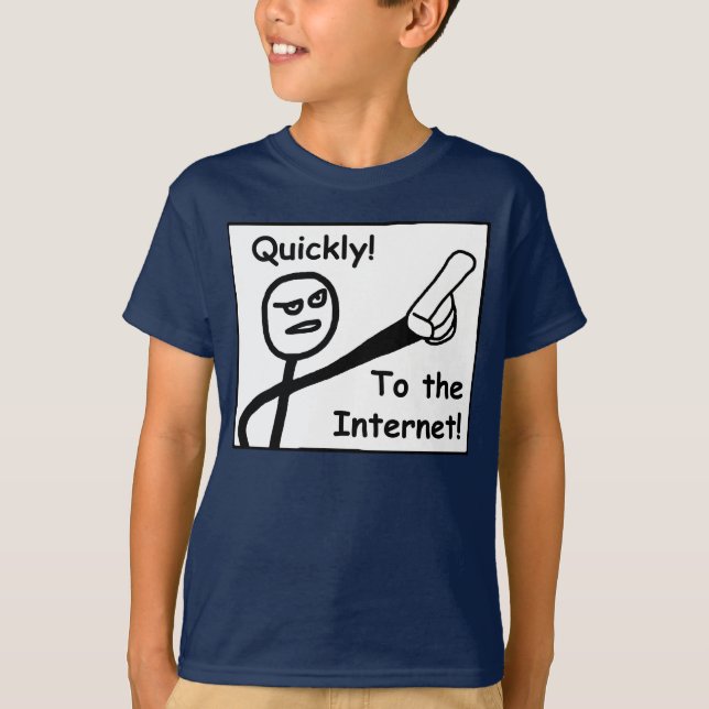 To The Internet T-Shirt (Front)