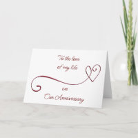 TO THE "LOVE OF MY LIFE" on "OUR ANNIVERSARY"