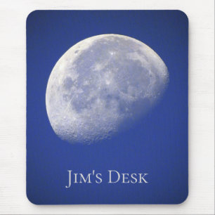 To the MOON and Back *Personalise* Mouse Pad
