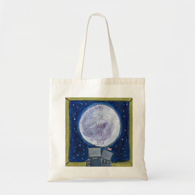 To The Moon and Back Tote (Front)