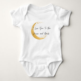 To The Moon & Back Baby Bodysuit