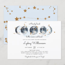 To The Moon Celestial Baby Shower