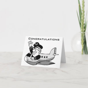 TO THE "NEW PILOT" CONGRATULATIONS CARD