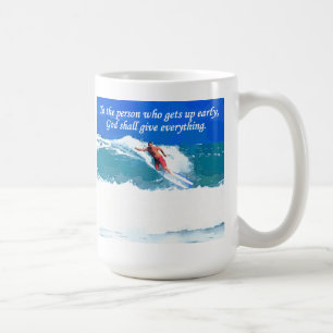To the person who gets up early, God shall give ev Coffee Mug