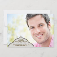 To The Point Photo Graduation Announcement/Invite