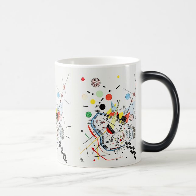 To the Sea and the Sun - Kandinsky Magic Mug (Right)