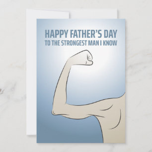TO THE STRONGEST MAN I KNOW CARD