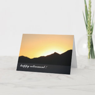 to the sunset card