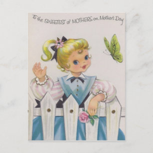To the Sweetest of Mothers Postcard