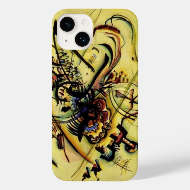 To the Unknown Voice by Kandinsky Case-Mate iPhone Case (Back)