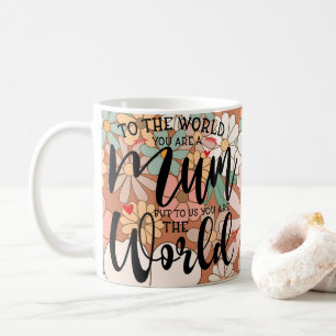 To the World You Are Mum But to Us... Custom Coffee Mug