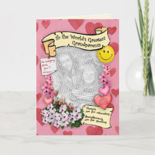 To the World's Greatest Grandparents Card