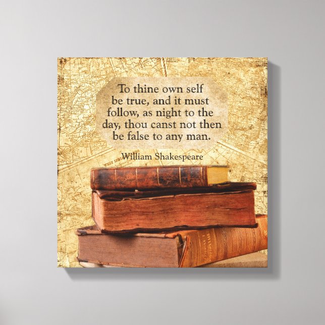 To Thine Own Self Be True - Art print (Front)