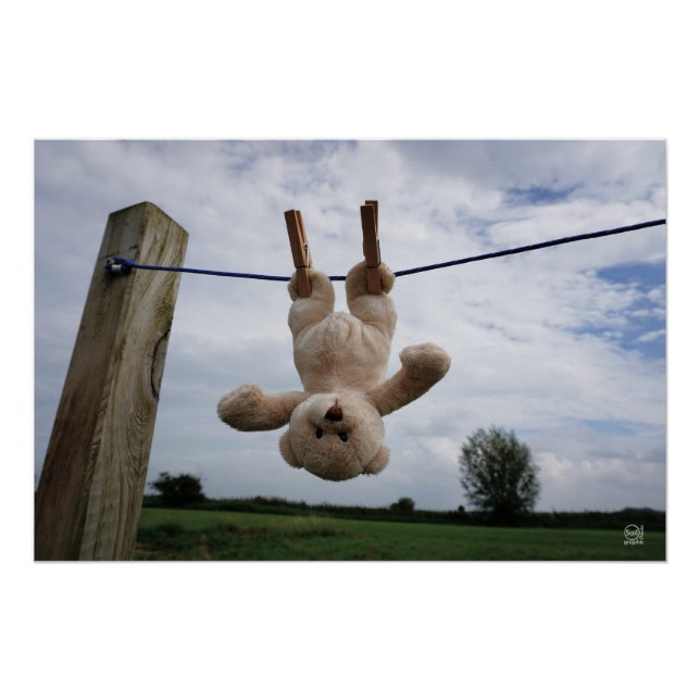 To think about positive and humor. poster (Front)