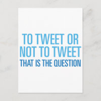 To Tweet Or Not To Tweet
