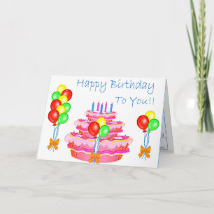To You (Happy Birthday) Card