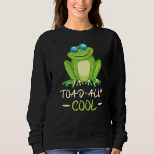 Toad ally cool frog   sweatshirt