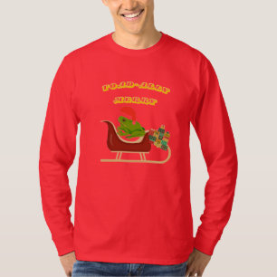 Toad-ally Merry Frog Christmas Tee