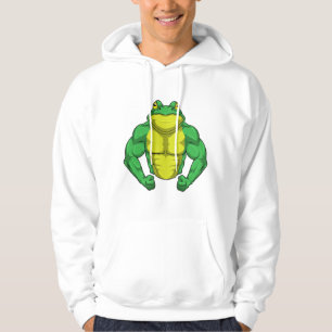 Toad as Bodybuilder with big Muscles Hoodie