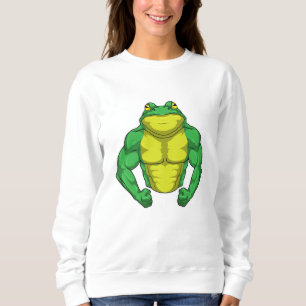 Toad as Bodybuilder with big Muscles Sweatshirt