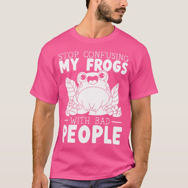 Toad Egg Amphibian Animal Tadpole Frog T-Shirt (Front)