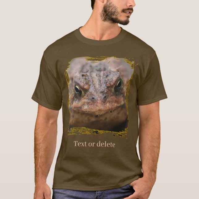 Toad Face Up Close Personalized T-Shirt (Front)