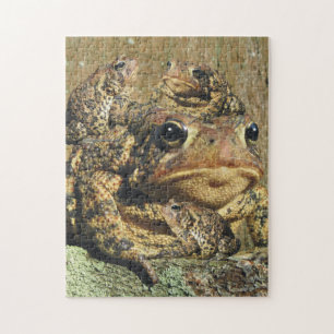Toad Family Jigsaw Puzzle